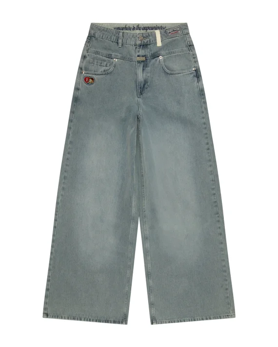 ايه ايه بي إي AAPEUNVS wide-leg jeans